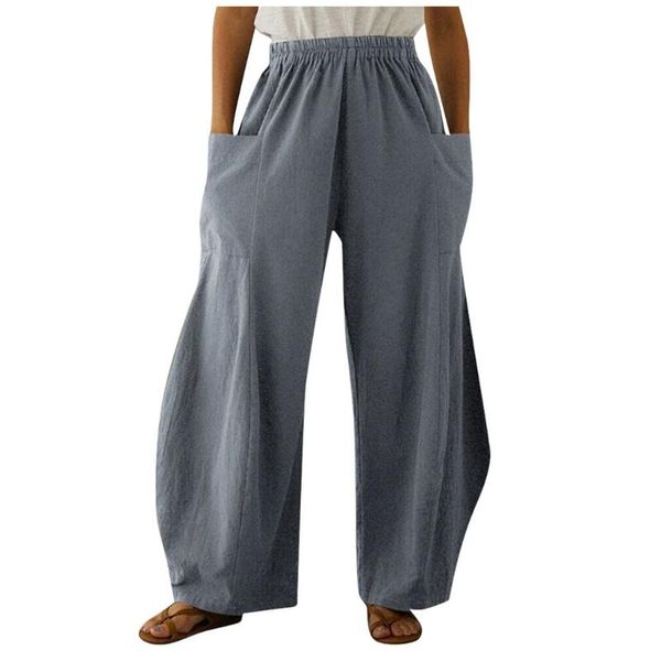 women's pants & capris fashion women loose solid cotton linen big pockets casual wide leg elastic waist mujer pantalones trousers, Black;white
women's pants & capris fashion women loose solid cotton linen big pockets casual wide leg elastic waist mujer pantalones trousers, Black;white
