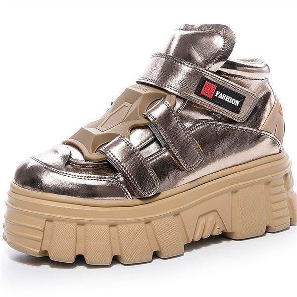 europe fashion winter spring genuine leather women's chunky sneakers women platform hook loop shoes tenis trainers lady footwear, Black
europe fashion winter spring genuine leather women's chunky sneakers women platform hook loop shoes tenis trainers lady footwear, Black