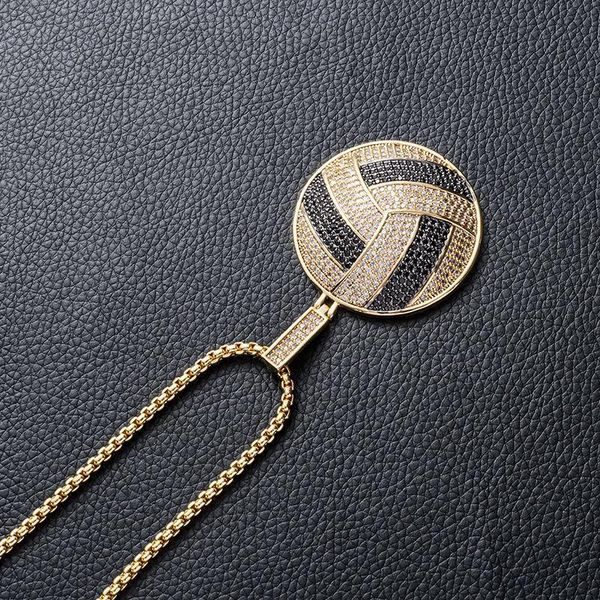 men's women iced out cubic zircon round flat football pendant necklace color jewelry gifts copper pendant necklace, Silver 
men's women iced out cubic zircon round flat football pendant necklace color jewelry gifts copper pendant necklace, Silver