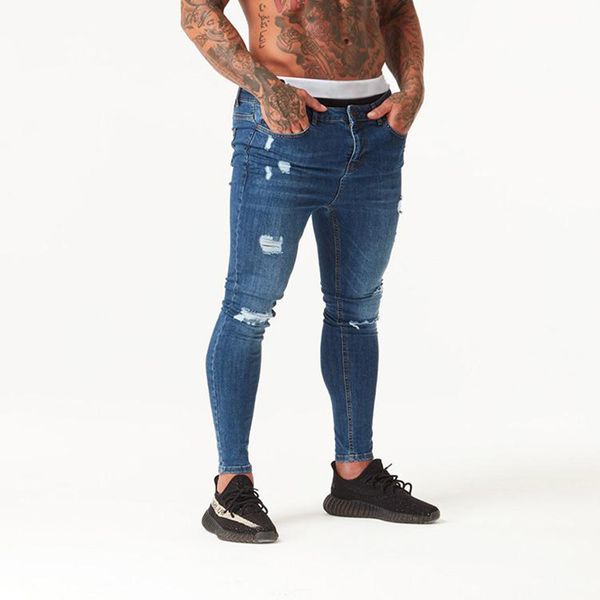 men's jeans melody regular rise ripped slim fit for men tight middle waist fashion streetwear style denim pants male distressed, Blue
men's jeans melody regular rise ripped slim fit for men tight middle waist fashion streetwear style denim pants male distressed, Blue