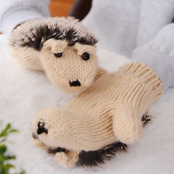 hedgehog all-finger cartoon female korean cute personalized warm and gloves girl thickened warm woolen knitted gloves winter, Blue;gray
hedgehog all-finger cartoon female korean cute personalized warm and gloves girl thickened warm woolen knitted gloves winter, Blue;gray