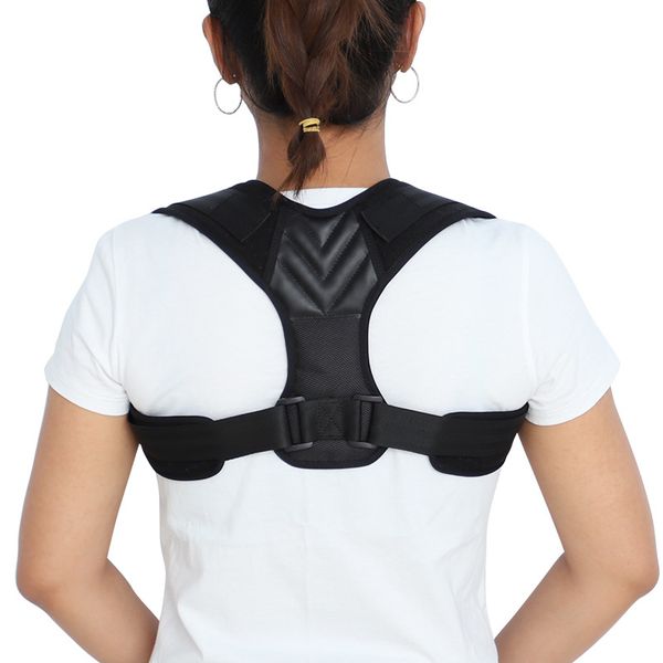 posture corrector back support sport protect adjustable spine shoulder lumbar brace belt body wellness humpback correction, Black;blue
posture corrector back support sport protect adjustable spine shoulder lumbar brace belt body wellness humpback correction, Black;blue