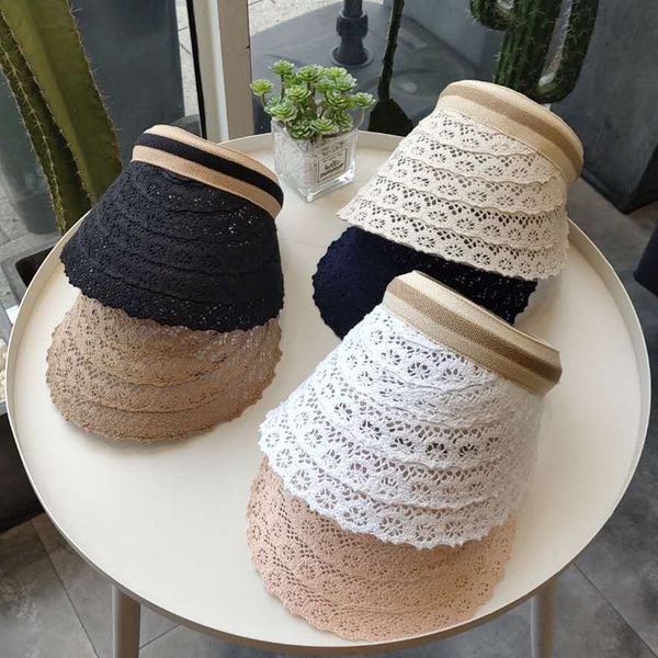 korean-style straw-woven empty cap children's summer sunscreen hat outdoor sunscreen hat sun beach leisure all-match, Blue;gray
korean-style straw-woven empty cap children's summer sunscreen hat outdoor sunscreen hat sun beach leisure all-match, Blue;gray