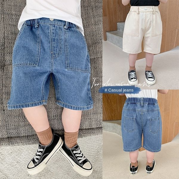 men's 2020 new korean style and and jeans children's jeans five-legged pants ins baby pants, Blue
men's 2020 new korean style and and jeans children's jeans five-legged pants ins baby pants, Blue