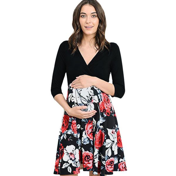 summer pregnant women nursing dress clothes women half sleeve pregnant maternity dress flower nursing pregnancy casual s-xxl, White
summer pregnant women nursing dress clothes women half sleeve pregnant maternity dress flower nursing pregnancy casual s-xxl, White