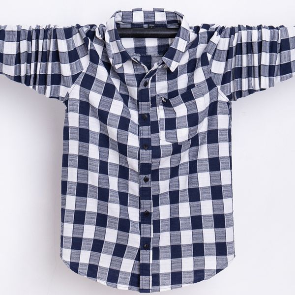 men's casual shirts men plaid shirt cotton 2021 spring autumn long sleeve homme soft comfort styles brand man clothes 6xl 7xl oversize, White;black
men's casual shirts men plaid shirt cotton 2021 spring autumn long sleeve homme soft comfort styles brand man clothes 6xl 7xl oversize, White;black