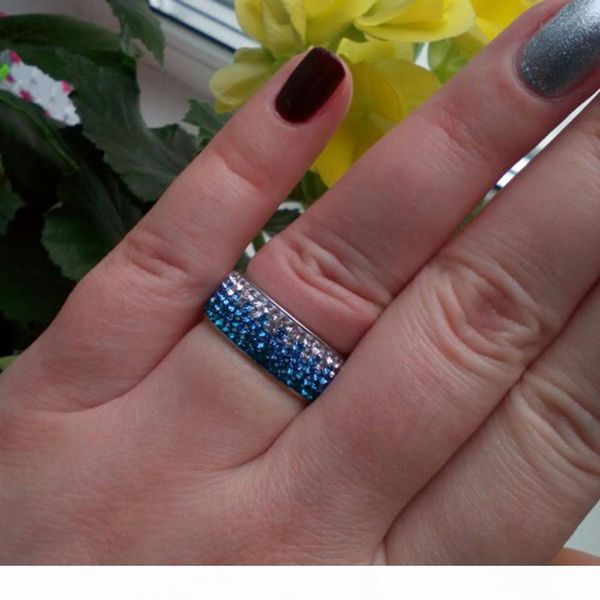 6 7 8 9# different color crystal fashion jewelry ring wholesale fashion stainless steel ring for women, Silver
6 7 8 9# different color crystal fashion jewelry ring wholesale fashion stainless steel ring for women, Silver