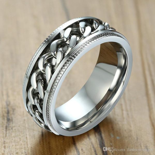 f200 valentine's day gift- mixed order dropshipping stainless steel rings men's ring chain design finger rings jewelries factory s, Silver
f200 valentine's day gift- mixed order dropshipping stainless steel rings men's ring chain design finger rings jewelries factory s, Silver