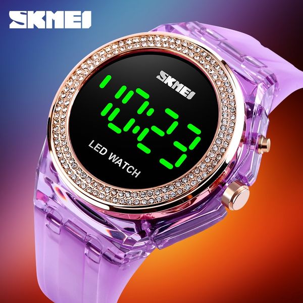 sjv1t fashion new led creative time beauty watch transparent large dial female students outdoor sports electronic outdoor sports waterproof, Blue
sjv1t fashion new led creative time beauty watch transparent large dial female students outdoor sports electronic outdoor sports waterproof, Blue