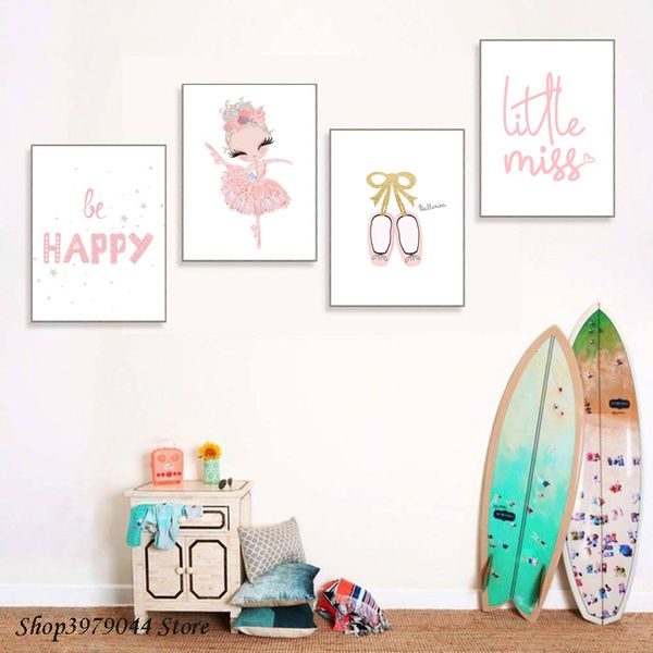 baby girl nursery canvas painting ballet pink shoes print little miss quotes art canvas nordic poster wall picture for kids room
baby girl nursery canvas painting ballet pink shoes print little miss quotes art canvas nordic poster wall picture for kids room