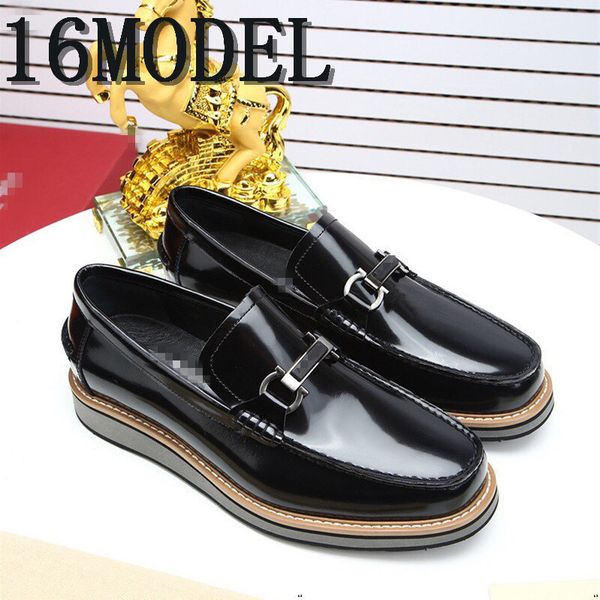 21ss 2020 spring autumn men dress shoes casual patent leather shoes men loafers luxurious brands tassel rivets wedding party male shoe 38-45, Black
21ss 2020 spring autumn men dress shoes casual patent leather shoes men loafers luxurious brands tassel rivets wedding party male shoe 38-45, Black