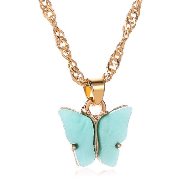 japan and south korea sweet butterfly necklace acrylic color sweet beauty wild wild clavicle chain personality lady necklace, Silver
japan and south korea sweet butterfly necklace acrylic color sweet beauty wild wild clavicle chain personality lady necklace, Silver