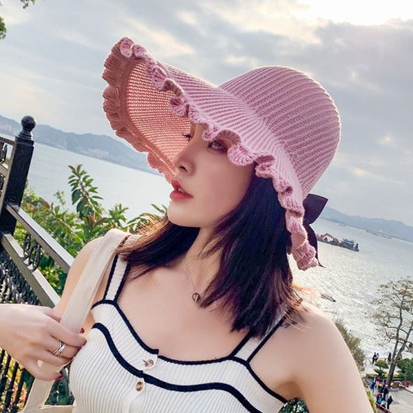 female sun sun sunshade foldable sunscreen hat korean style large eaves uv-proof star sunscreen hat of the same style, Blue;gray
female sun sun sunshade foldable sunscreen hat korean style large eaves uv-proof star sunscreen hat of the same style, Blue;gray