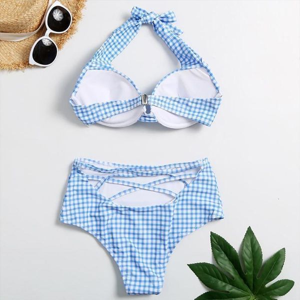 halter high waist bikini 2020 brazilian woman swimsuit push up high cut swimwear women biquinis blue bathers bathing suit, White;black
halter high waist bikini 2020 brazilian woman swimsuit push up high cut swimwear women biquinis blue bathers bathing suit, White;black