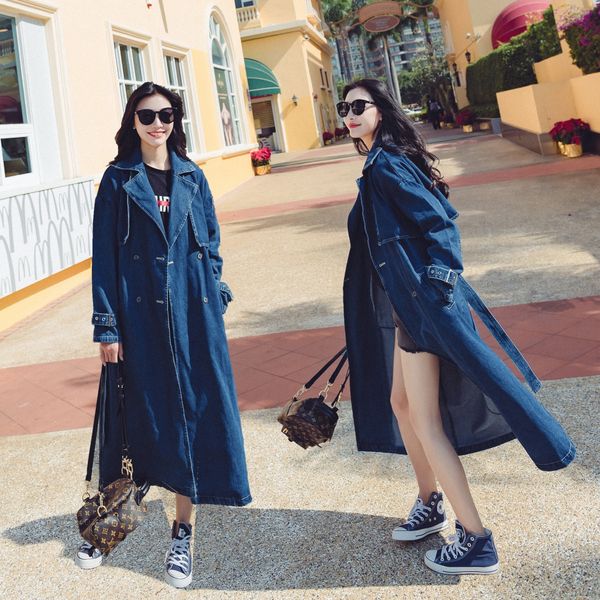 korean style 2020 spring new loose denim trench coat women's windbreaker jacket mid-length double-breasted chic waist jacket fashion, Tan;black
korean style 2020 spring new loose denim trench coat women's windbreaker jacket mid-length double-breasted chic waist jacket fashion, Tan;black