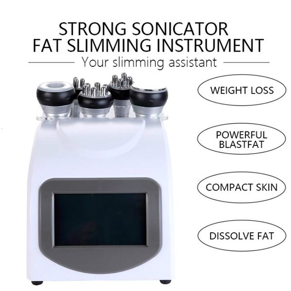 new medical grade 5 in 1 skin care ultrasonic cavitation vacuum radio frequency slimming machine for spa sale, Black
new medical grade 5 in 1 skin care ultrasonic cavitation vacuum radio frequency slimming machine for spa sale, Black