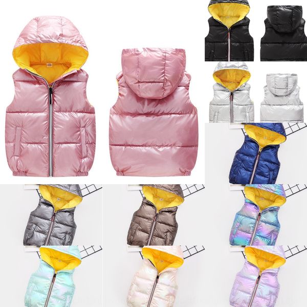 2020 children's down cotton space warm silver hooded vest new boys' and girls' thickened vest baby warm waistcoat, Camo
2020 children's down cotton space warm silver hooded vest new boys' and girls' thickened vest baby warm waistcoat, Camo