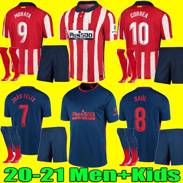 men kids 20 21 joão félix atletico de madrid soccer jerseys 2020 21 koke diego home away camiseta de fútbol llorente football shirt, Black;yellow
men kids 20 21 joão félix atletico de madrid soccer jerseys 2020 21 koke diego home away camiseta de fútbol llorente football shirt, Black;yellow