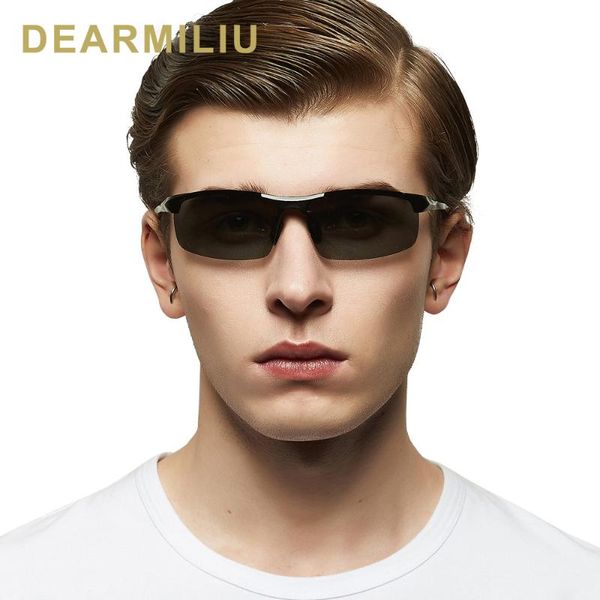 dearmiliu polarized pchromic sunglasses men aluminum magnesium frame driving day and night vision goggles sun glasses uv400, White;black
dearmiliu polarized pchromic sunglasses men aluminum magnesium frame driving day and night vision goggles sun glasses uv400, White;black