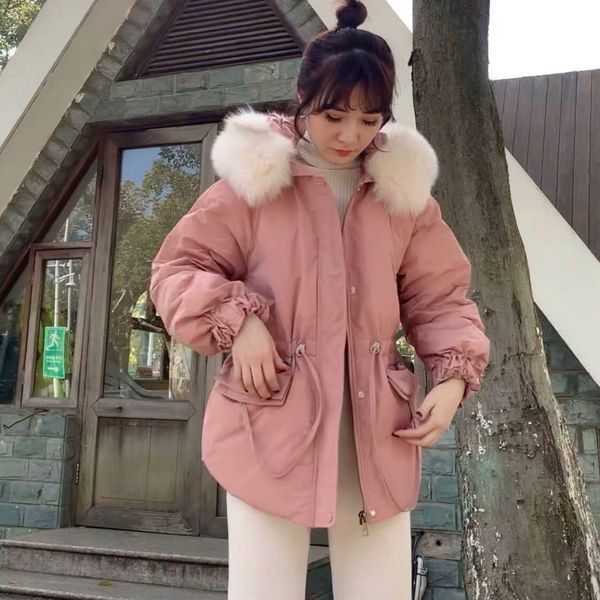 2020 зима ha94g женского короткого утолщенной корейский jacketcoat вниз стиль куртки приталенных талий-замкнутая случайный большой меховой в, Black
2020 зима ha94g женского короткого утолщенной корейский jacketcoat вниз стиль куртки приталенных талий-замкнутая случайный большой меховой в, Black