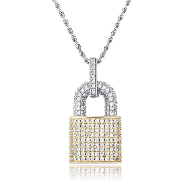 hip hop bling lock pendant iced out cubic zircon necklace for men jewelry charm
hip hop bling lock pendant iced out cubic zircon necklace for men jewelry charm