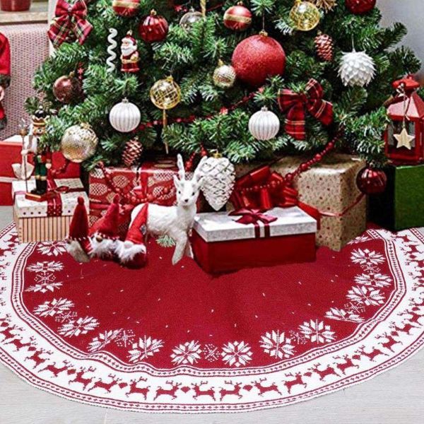 christmas decorations tree skirt knitted apron snowflake deer gifts creative adornment for home party
christmas decorations tree skirt knitted apron snowflake deer gifts creative adornment for home party