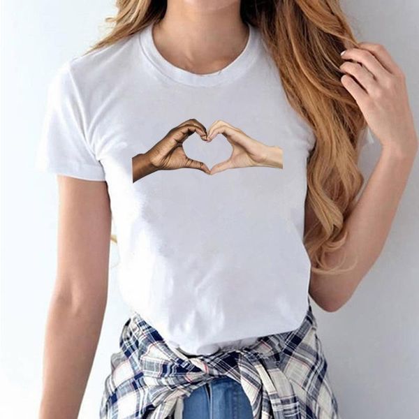 finger heart tee shirt women camiseta black white people rights equality pattern t-shirt love heart print pullover blusas summer, Black;blue
finger heart tee shirt women camiseta black white people rights equality pattern t-shirt love heart print pullover blusas summer, Black;blue