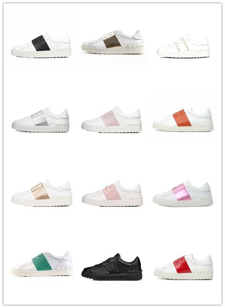 new fashion 2020 studded triple white vltn running shoes men women sport casual sneakers cow leather trainers, Black
new fashion 2020 studded triple white vltn running shoes men women sport casual sneakers cow leather trainers, Black