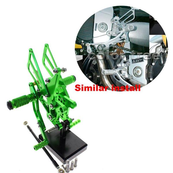 cnc aluminum adjustable racing motorbike rearset footrests pegs for speed triple 509 595 955 1050
cnc aluminum adjustable racing motorbike rearset footrests pegs for speed triple 509 595 955 1050