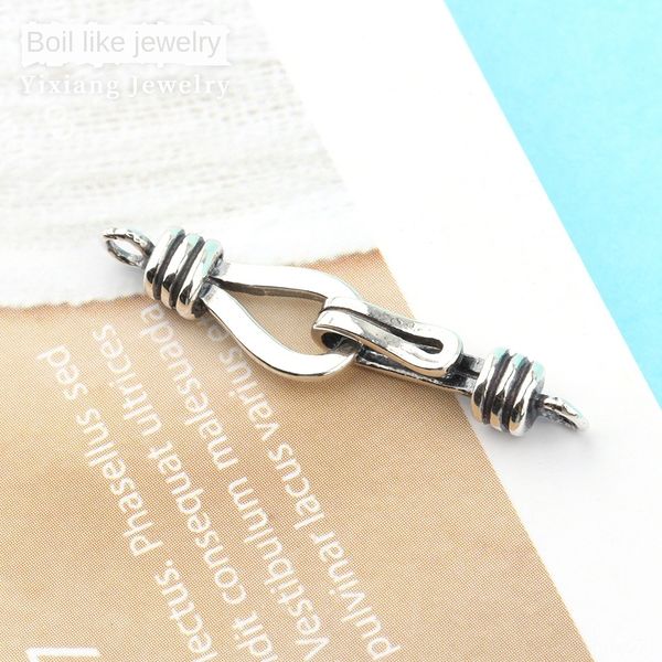 p1ipl s925 sterling silver coarse necklace buckle all-match handmade braided rope buckle men's fashion braided rope bracelet bracelet p
p1ipl s925 sterling silver coarse necklace buckle all-match handmade braided rope buckle men's fashion braided rope bracelet bracelet p