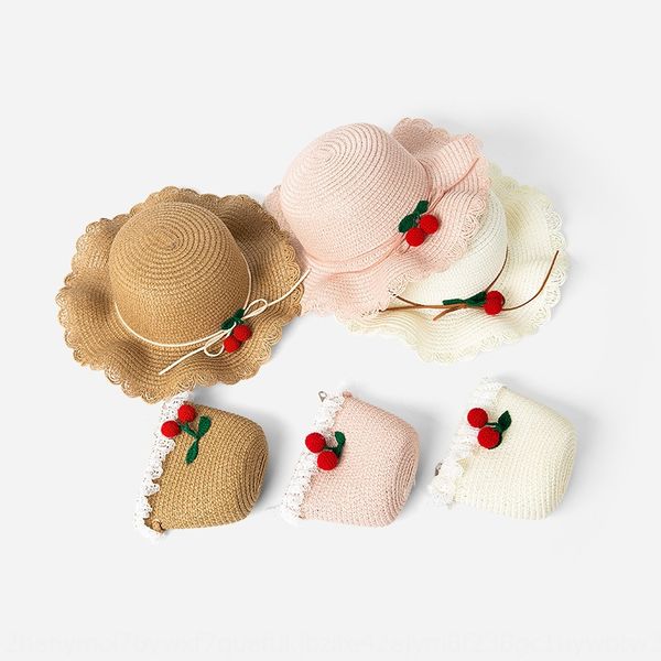 2020 new girl fisherman small cherry small bag children's sunscreen straw bucket bucket straw fisherman hat hat set, Blue;gray
2020 new girl fisherman small cherry small bag children's sunscreen straw bucket bucket straw fisherman hat hat set, Blue;gray