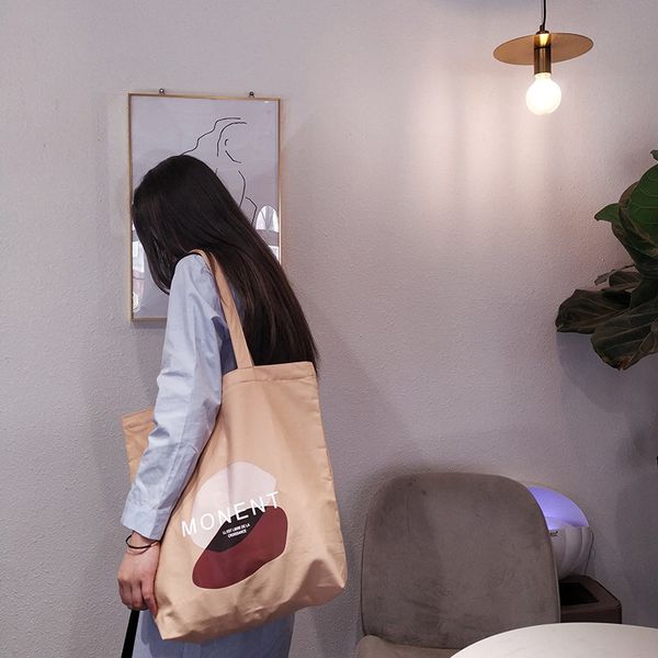 korean chic casual canvas bag female shoulder letter printing tote bag large capacity environmental protection japanese ins
korean chic casual canvas bag female shoulder letter printing tote bag large capacity environmental protection japanese ins