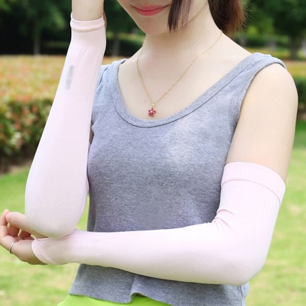 ice silk and gloves sun protection sleeve men's and women's gloves outdoor ridingtraining driving korean arm sleeve, Black
ice silk and gloves sun protection sleeve men's and women's gloves outdoor ridingtraining driving korean arm sleeve, Black