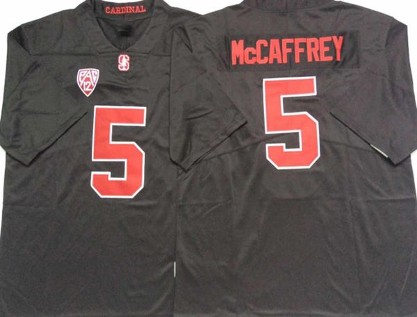 ncaa vintag college 5 christian mccaffrey blackout football jerseys blue 100% embroidery stitched football shirts, Black;red
ncaa vintag college 5 christian mccaffrey blackout football jerseys blue 100% embroidery stitched football shirts, Black;red