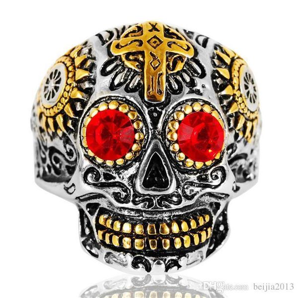 новый hiphop cool death череп головы кольцо мужская готические carving кольцо из нержавеющей стали 316l крест кольца черепа хэллоуин ювелирн, Golden;silver
новый hiphop cool death череп головы кольцо мужская готические carving кольцо из нержавеющей стали 316l крест кольца черепа хэллоуин ювелирн, Golden;silver
