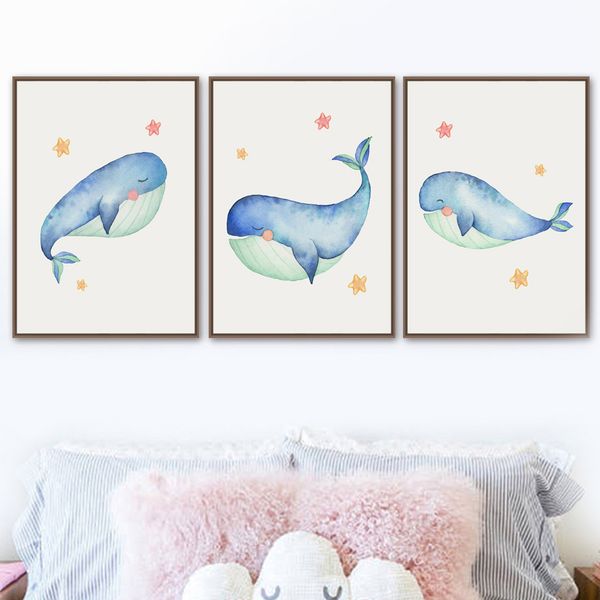 cartoon blue whale starfish star wall art canvas painting nordic posters and prints wall pictures for kids room nursery decor
cartoon blue whale starfish star wall art canvas painting nordic posters and prints wall pictures for kids room nursery decor
