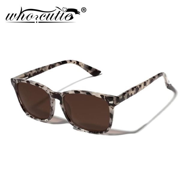 who cutie polarized sunglasses for women men 2020 brand design leopard rectangle frame classic trendy stylish sun glasses uv400, White;black
who cutie polarized sunglasses for women men 2020 brand design leopard rectangle frame classic trendy stylish sun glasses uv400, White;black