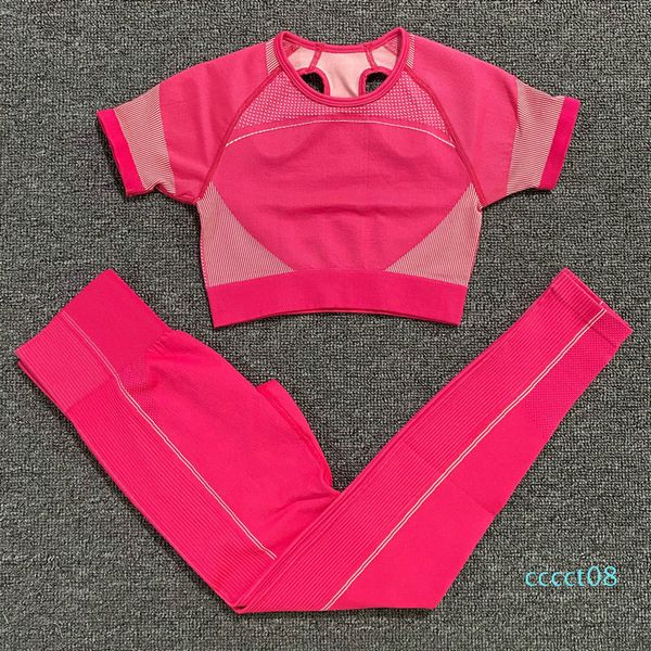 seamless yoga set women fitness clothing workout pant sportswear short sleeve crop shirts gym leggings sports suits ct08, White;red
seamless yoga set women fitness clothing workout pant sportswear short sleeve crop shirts gym leggings sports suits ct08, White;red