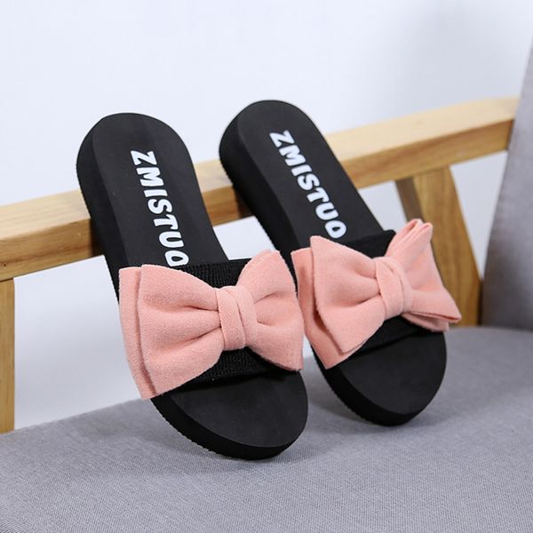 women bow summer sandals slipper indoor outdoor flip-flops beach shoes new fashion female casual flower slipper, Black
women bow summer sandals slipper indoor outdoor flip-flops beach shoes new fashion female casual flower slipper, Black