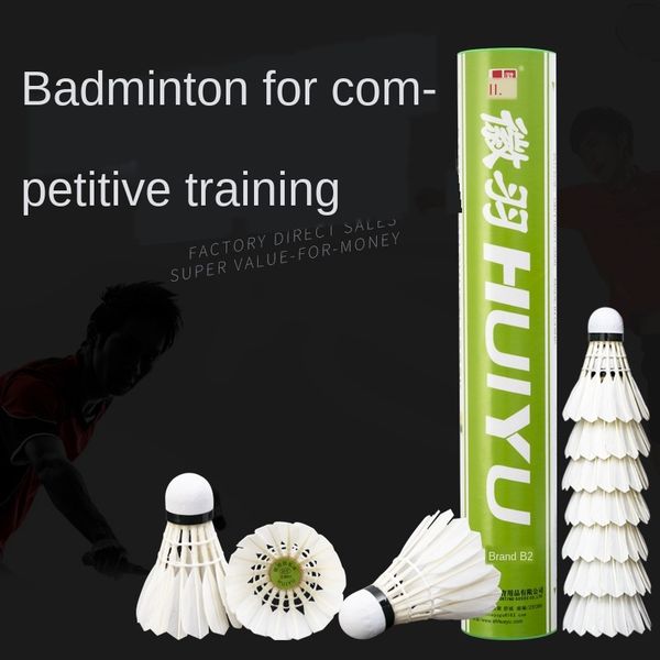 iyjrb huiyu b2 бадминтона бадминтон badmintonwool мяч badmintonendurance king стабильной профессиональной подготовки конкуренции 12 пакет ут
iyjrb huiyu b2 бадминтона бадминтон badmintonwool мяч badmintonendurance king стабильной профессиональной подготовки конкуренции 12 пакет ут