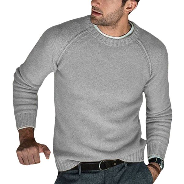 men pullovers sweater solid knitted sweater long sleeve o-neck autumn winter men clothing sueter hombre, White;black
men pullovers sweater solid knitted sweater long sleeve o-neck autumn winter men clothing sueter hombre, White;black