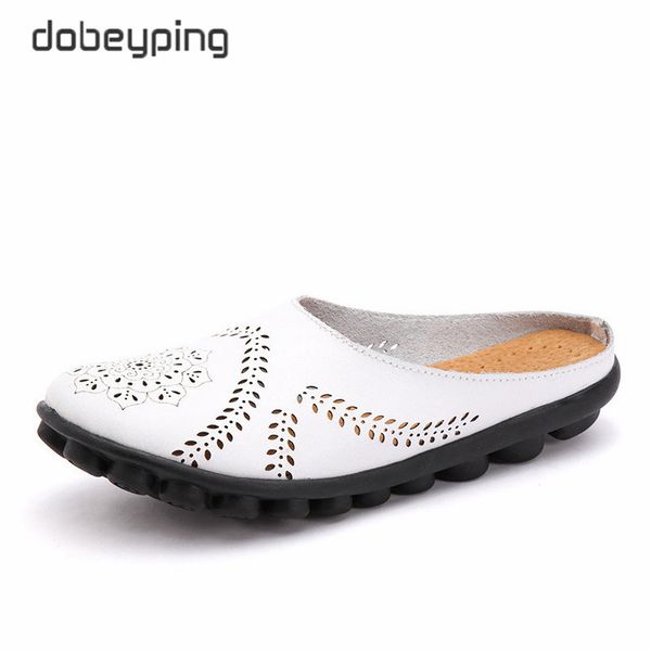 dobeyping 2020 cut-outs woman summer shoes genuine leather women's flats hollow women loafers breathable slip on female slippers, Black
dobeyping 2020 cut-outs woman summer shoes genuine leather women's flats hollow women loafers breathable slip on female slippers, Black