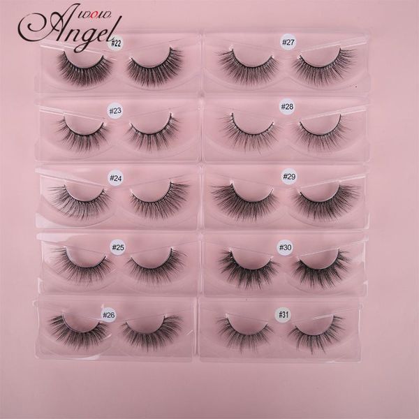 false eyelashes wowangel1 pairs 3d soft mink handmade natural fake eye lash extension makeup cilios
false eyelashes wowangel1 pairs 3d soft mink handmade natural fake eye lash extension makeup cilios