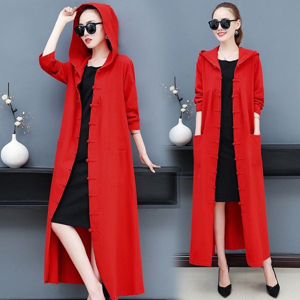 adqp9 ethnic style cotton and linen coat women's long red cloak desert p cloak windbreaker hooded windbreaker outside cardigan witch ro, Tan;black
adqp9 ethnic style cotton and linen coat women's long red cloak desert p cloak windbreaker hooded windbreaker outside cardigan witch ro, Tan;black