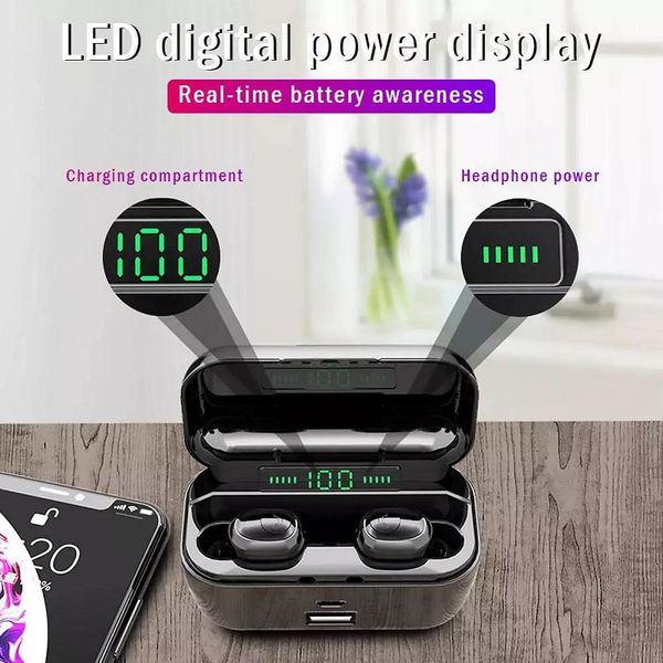 tws беспроводные наушники g6s v5.0 led цифровой дисплей мощность 2200mah зарядного футляра earbuds кронштейн телефона зарядное устройство на
tws беспроводные наушники g6s v5.0 led цифровой дисплей мощность 2200mah зарядного футляра earbuds кронштейн телефона зарядное устройство на