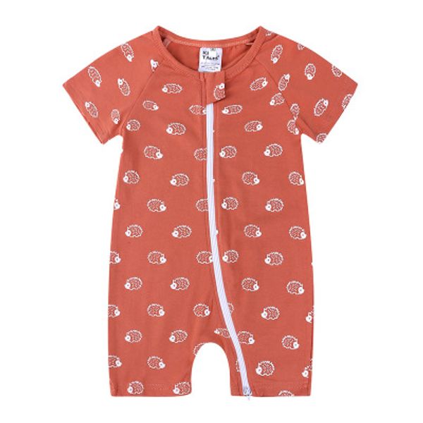 new baby girl pajamas zipper baby rompers newborn romper short sleeve 0-24m summer toddler clothes hedgehog printing jumpsuit, Blue
new baby girl pajamas zipper baby rompers newborn romper short sleeve 0-24m summer toddler clothes hedgehog printing jumpsuit, Blue