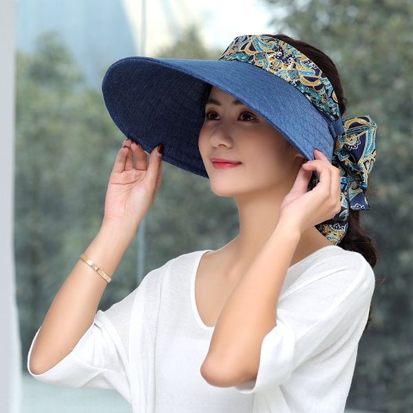 sun bicycle bicycle female summer sunscreen foldable outdoor cycling hat all-match large eaves uv-proof roof sun hat, Blue;gray
sun bicycle bicycle female summer sunscreen foldable outdoor cycling hat all-match large eaves uv-proof roof sun hat, Blue;gray