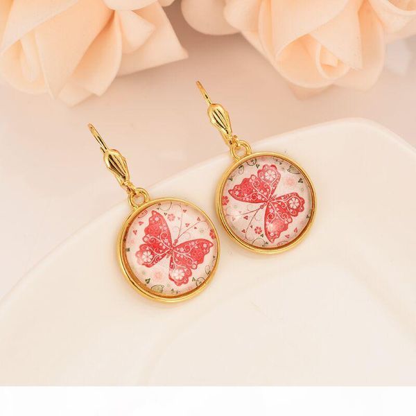 new dubai india 18 k solid fine gold gf figaro link chain pendant earrings pink butterfly perspective papua, Silver
new dubai india 18 k solid fine gold gf figaro link chain pendant earrings pink butterfly perspective papua, Silver