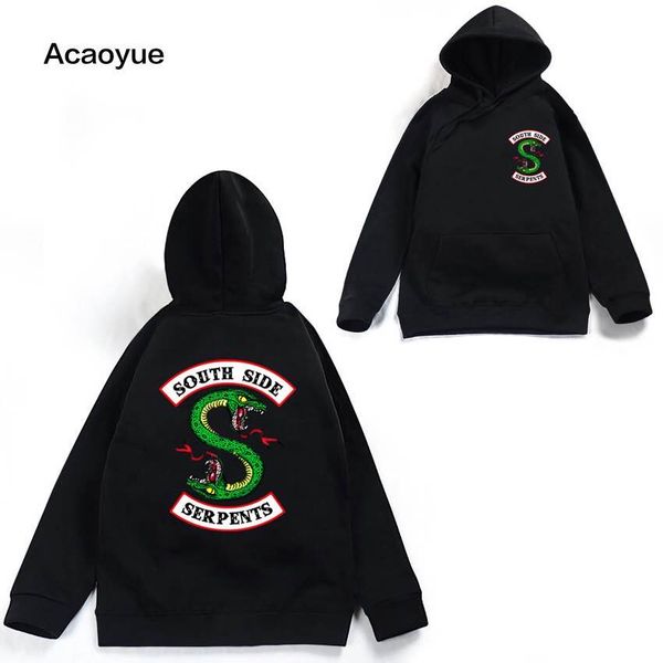 2019 южная snake мода hoodie accidentally riverdale в американский телевизионщик hip hop harajuku свитер, Black
2019 южная snake мода hoodie accidentally riverdale в американский телевизионщик hip hop harajuku свитер, Black