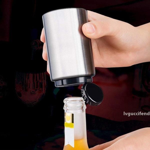 automatic beer bottle opener with magnetic cap stainless steel cap catcher push down pop kitchen bar tools accessories
automatic beer bottle opener with magnetic cap stainless steel cap catcher push down pop kitchen bar tools accessories